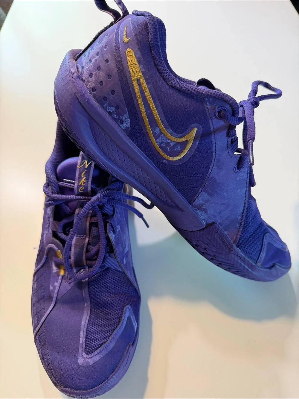 Nike G.T. Cut 3 Youth Basketball Shoes in Court Purple